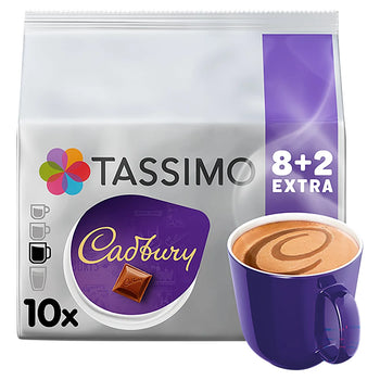Tassimo Cadbury Hot Chocolate Pods 8 pro Pack