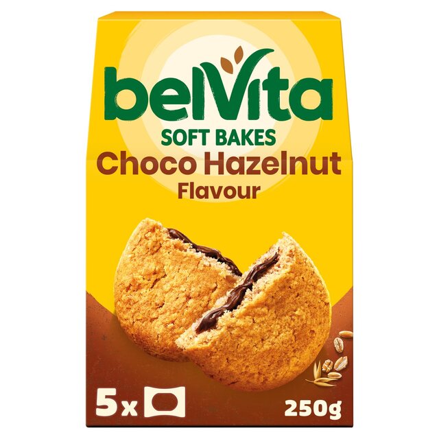 Belvita Choco Hazelnut Soft Bakes Breaking Biscuits 5 x 40G