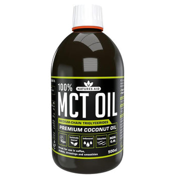 Die Natur hilft 100% MCTöl -Premium -Kokosnussöl 500 ml