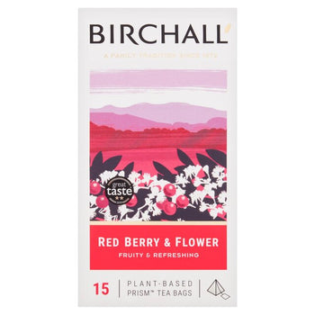 Birchall Red Berry & Blumene Teebeutel 15 pro Packung