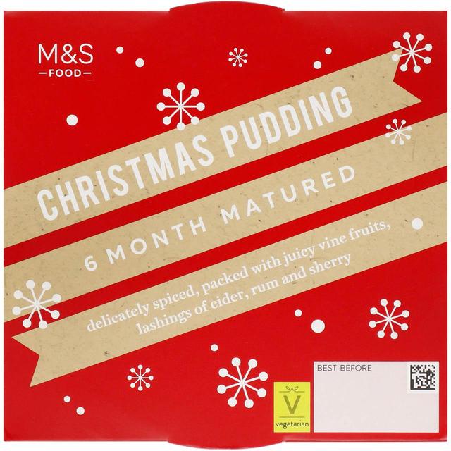 M & S Christmas Pudding 6 Monate reifen 454G