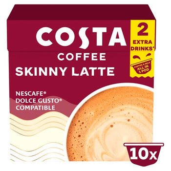 Costa Coffee Nescafe Dolce Gusto kompatibler dünner Latte 16 pro Pack