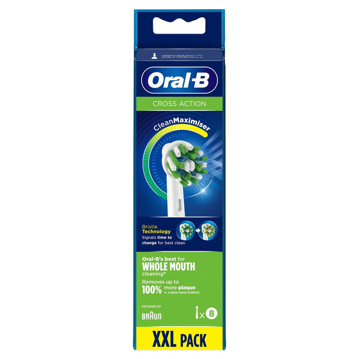 Oral-B Cepille de dientes de acción cruzada 8 por paquete