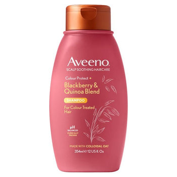 Aveeno Kopfhaut Beruhigende Farbe Schutz Blackberry & Quinoa Shampoo 354ml