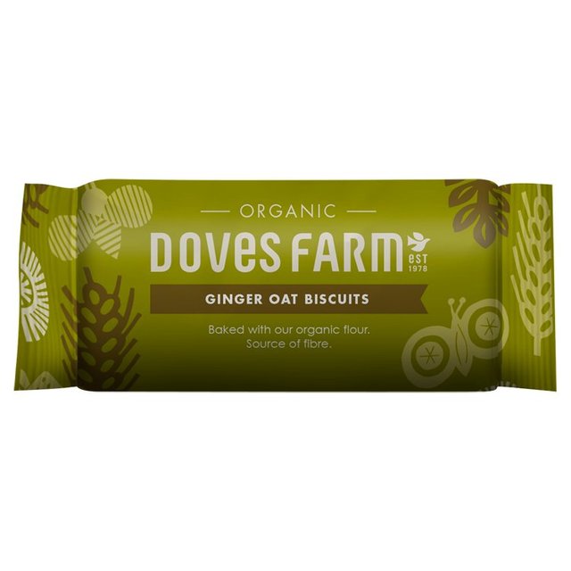 Doves Farm Bio -Ingwer Hafer -Kekse 200g