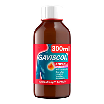 Gaviscon Advance Double Strength Sodbrennen & Verdauungsstörungen Anis 300 ml