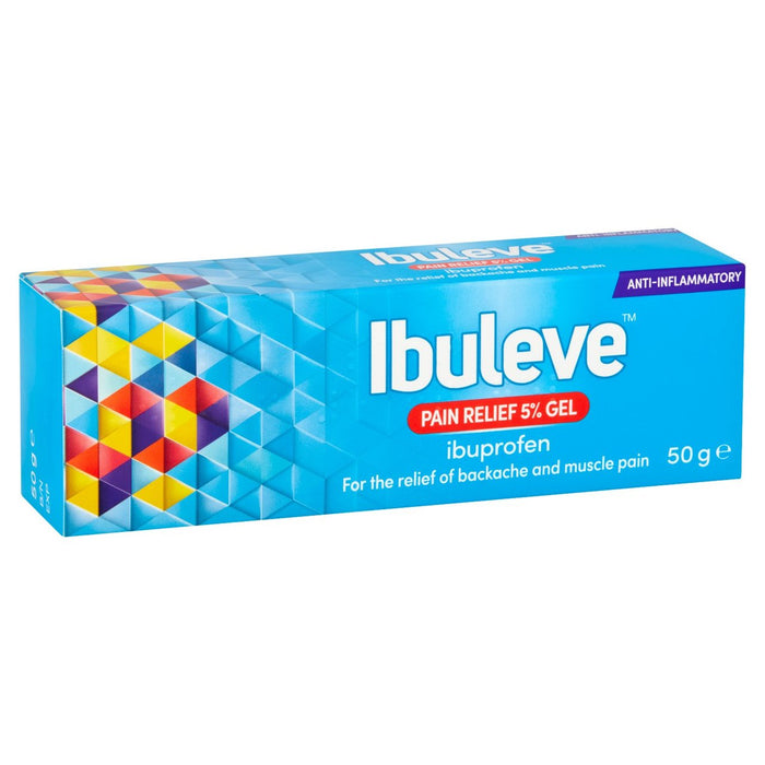 Alivio del dolor de ibuleve 5% 50g