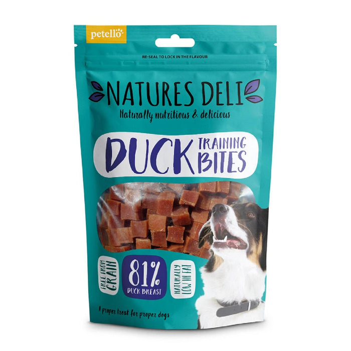 Natures Deli Duck Training Bites Dog Treats 100g