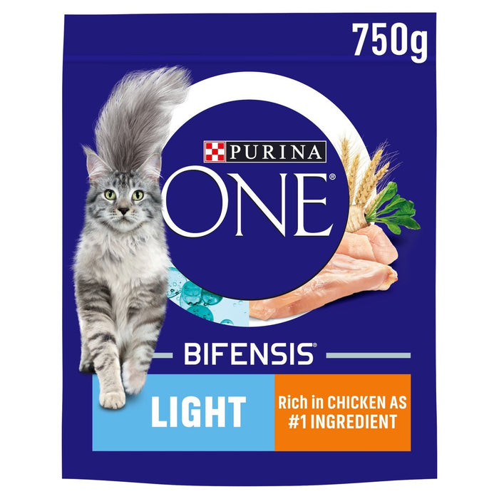 Purina One Light Dry Cat Food Poulet et blé 750G