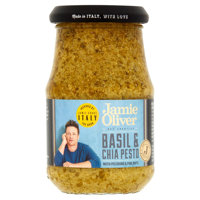 Jamie Oliver Basil & Chia Pesto 190g