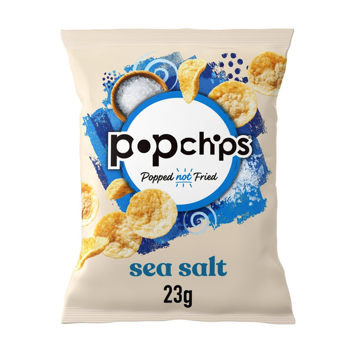 Popchips sel de mer Crisps 23G