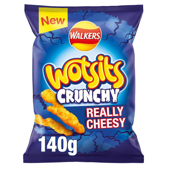Walkers Wotsits Crunchy realmente cursi bocadillos 140G