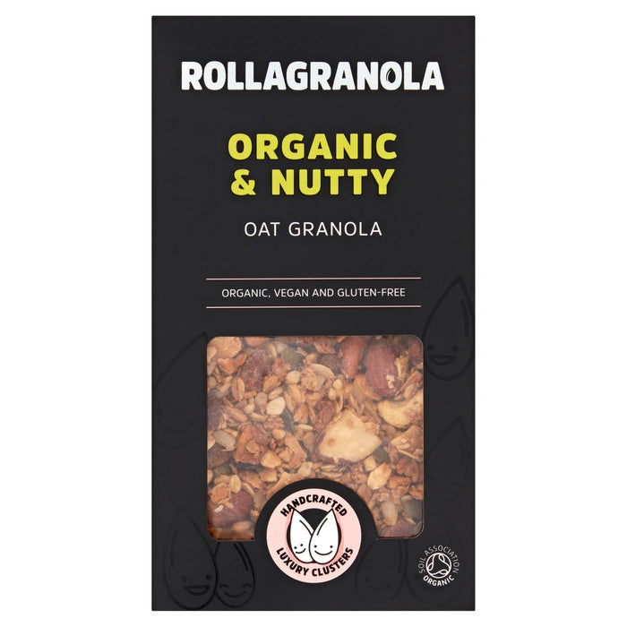 Rollagranola Organic et noisette Granola d'avoine 400G