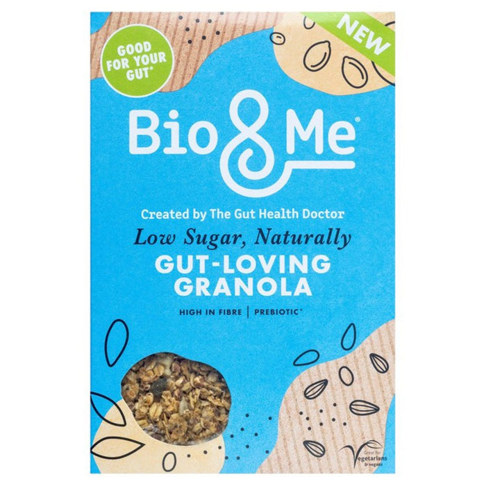 Bio & moi granola faible sucre naturellement intestin prébiotique 360g