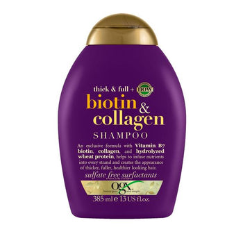 OGX Dick & Full+ Biotin & Kollagen PH ausgeglichenes Shampoo 385ml